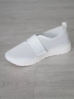 Лоферы женские летние натуральная кожа