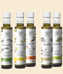 Оливковое масло нерафинированноеVAFIS Extra Virgin ОРЕГАНО от NIKITAKIS в стекл. бут. 250 мл, Греция