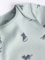 Боди с коротким рукавом для малышей Next K79-790, 7 шт., Синий, Хаки, Бежевый