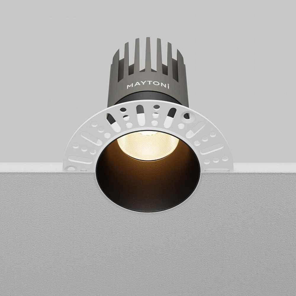 Встраиваемый светильник Maytoni  DL122-15W-3K-TRS-B