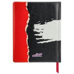 Дневник 1-4 класс 48 л., кожзам (твердая с поролоном), печать, наклейки, ЮНЛАНДИЯ, "Аниме Байк", 106945