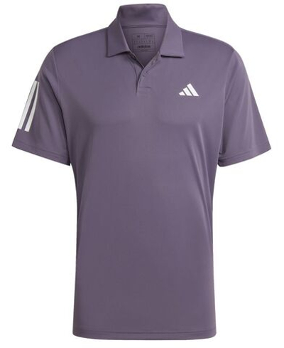 Теннисное поло Adidas Club 3-Stripes Polo - Purple