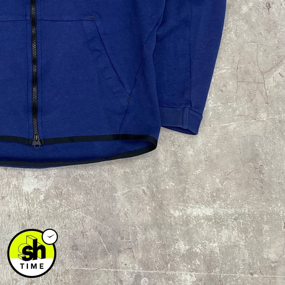 Кофта Nike TechFleece Blue Hoodie
