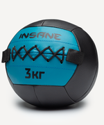 Медбол IN24-WB100, 3 кг, голубой