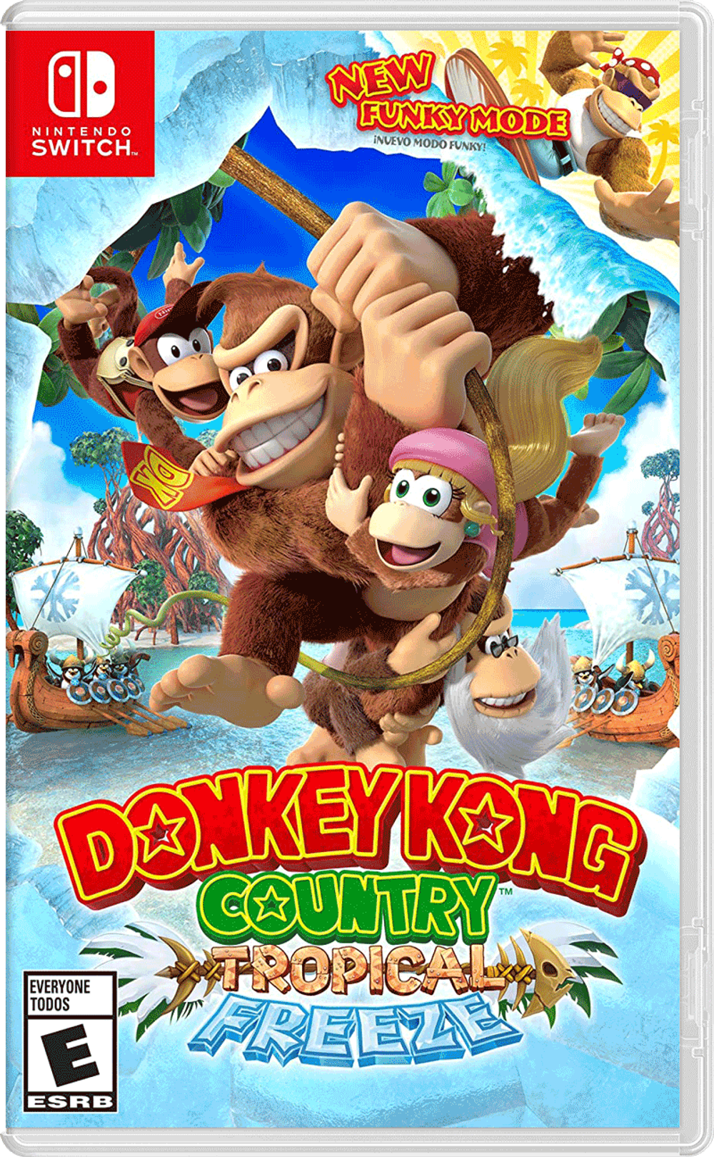 Игра Donkey Kong Country: Tropical Freeze (Английская версия) для Nintendo Switch