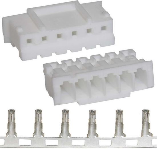 Разъём HB-06 2мм / KLS-XL1-2.00-06-H / MU-6F / розетка PH 6pin PH-6Y / A2001-06Y / MU-06F / PHR-06 / 51065-0600 / DS1066-06F