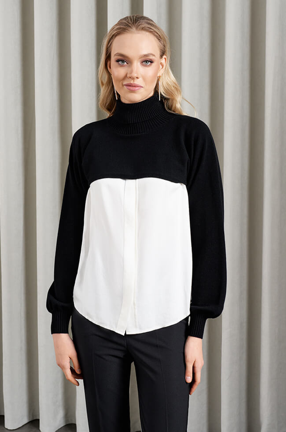 22924 Джемпер женский (черный)