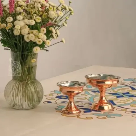Медная мини-ваза для сервировки (конфетница, ваза для орехов) Exirmes 30220267, Иран