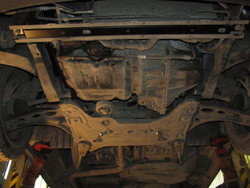 Защита картера и КПП Sheriff для Opel Vivaro A 2001-2008 арт.16.0687
