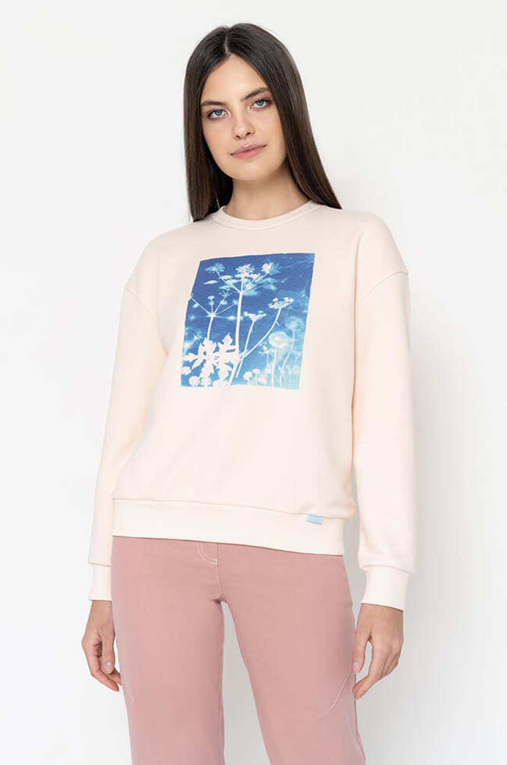 22660 Джемпер женский (сливочный)