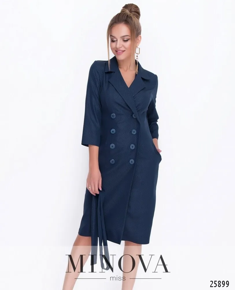 Платье 1116-синий Minova