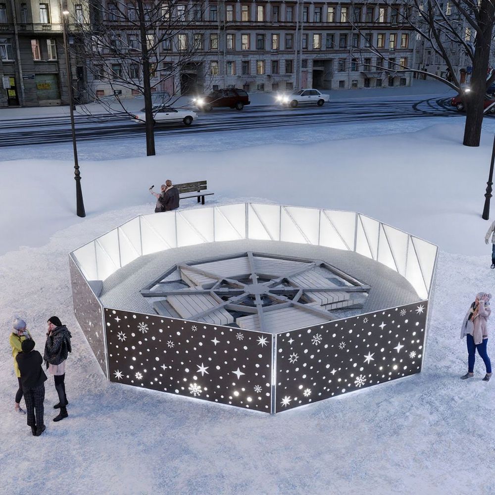 Вращающаяся Платформа для установки каркасной елки