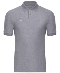Поло ESSENTIAL Cotton Polo 23, серый меланж