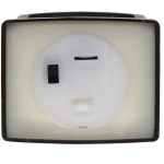 Сувенир с подсветкой «Уютный вечер» 5,5*9,5 см, Черный