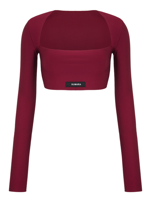 Топ укороченный из бифлекса shine