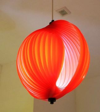 replica Verner Panton Moon Simple pendant lamp (rad)