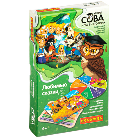 Игра игра Умная Сова Любимые сказки 2