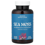 Akasha Superfoods, морской мох, 60 веганских капсул