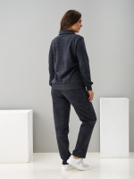 Костюм с брюками КБфп-584/варенка-графит