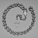 Бусы-розарий из гематита Rico la Cara AMX001238