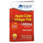 Trace Minerals ®, Органический яблочный уксус, апельсин, 1000 мг, 30 пакетиков по 5 г (0,18 унции)