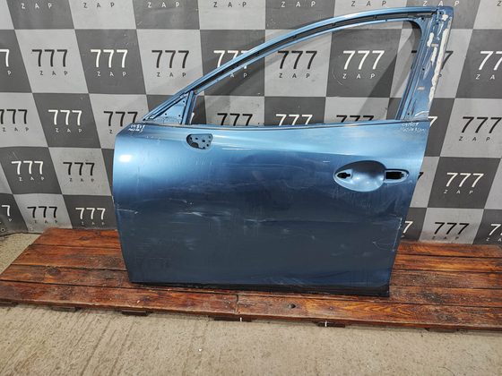 Дверь передняя левая Mazda 3 (BM) 13-19 Б/У Оригинал BJZ05902XC