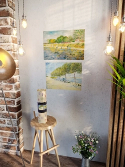 Картины-наклейки на стену для декора интерьерные №66