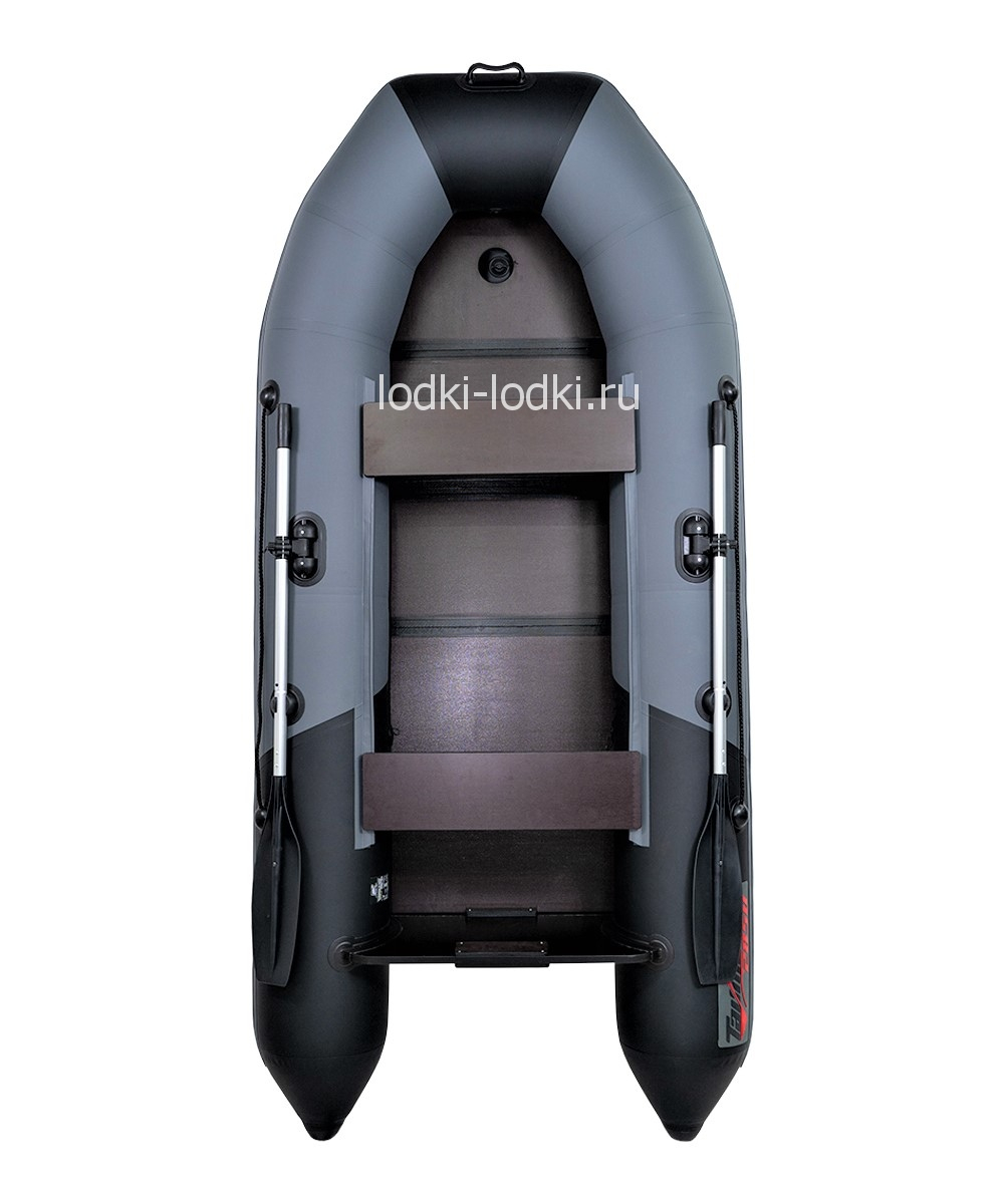 Таймень NX 2850 графит-черный + KAMISU T 5 BMS (комплект лодка + мотор)