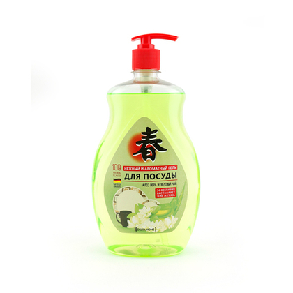 Гель для мытья посуды «Алоэ вера и зеленый чай» 1л (флакон ПЭТ)