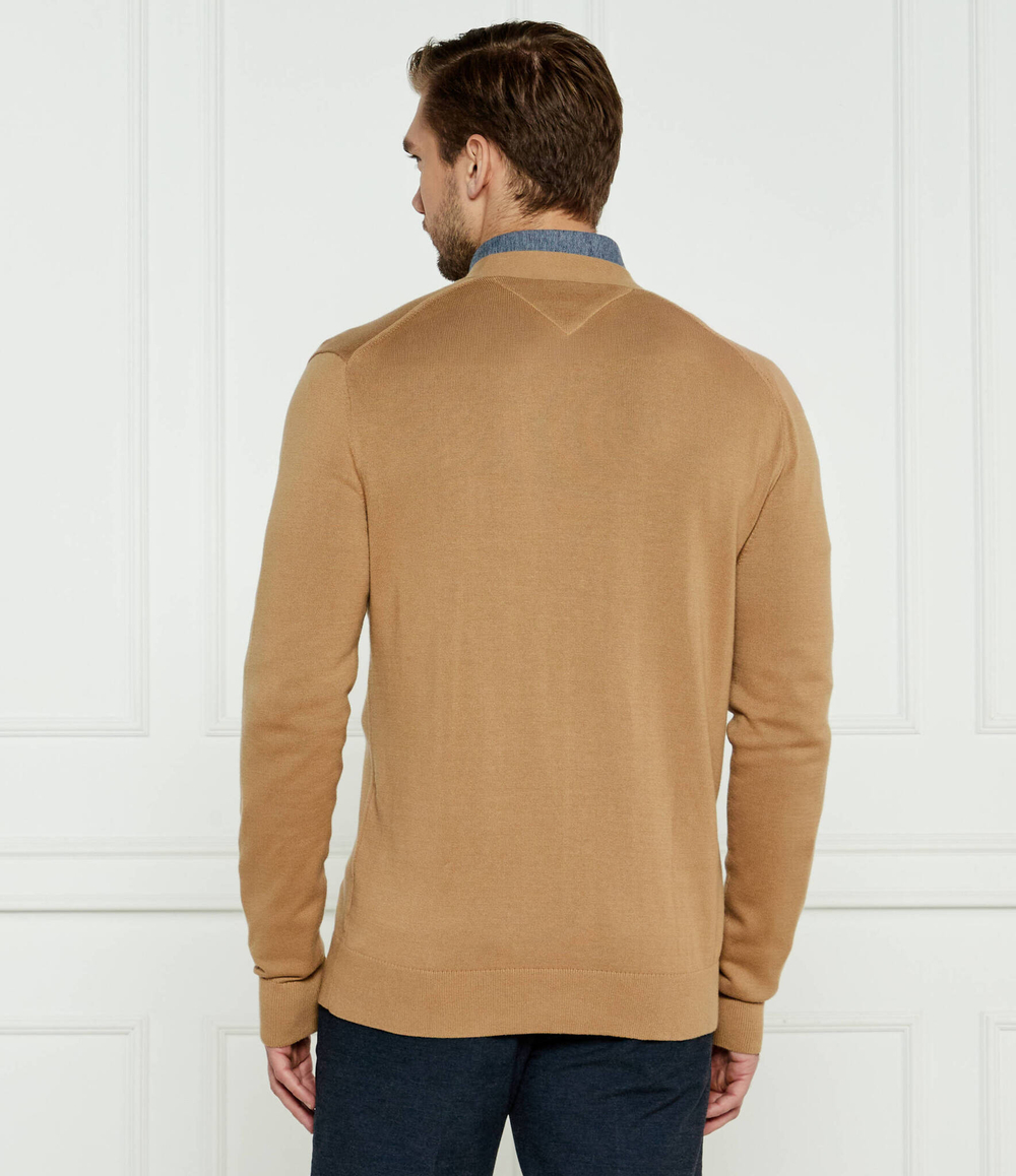 Кардиган ESSENTIAL Tommy Hilfiger - светло-коричневый(MW0MW33111)