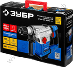 ЗУБР 40 мм, 1250 Вт, АВТ, перфоратор SDS-Max, Профессионал (ЗПМ-40-1250 ЭВК)