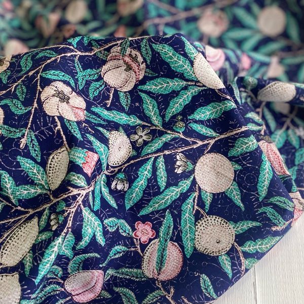 У. МОРРИС - ФРУКТ #1, 100% хлопок Handmade Fabrics 5