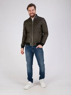 Куртка кожаная из натуральной кожи