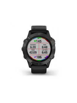 Fenix 6 Sapphire серые с черным ремешком