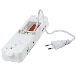 ULR-Q401 2W-DW WHITE S01 Светильник светодиодный аварийного освещения ВЫХОД. Дневной свет 6500K. Встроенный аккумулятор AC-DС. Корпус белый. ТМ Volpe.