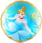 Шар (18''/46 см) Круг, Золушка, 1 шт.