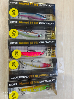 Воблер длина :56мм вес: 3г заглубление :0.3-0.6м