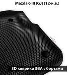 Автомобильные коврики ЭВА с бортами для Mazda 6 III (GJ) 12-н.в.