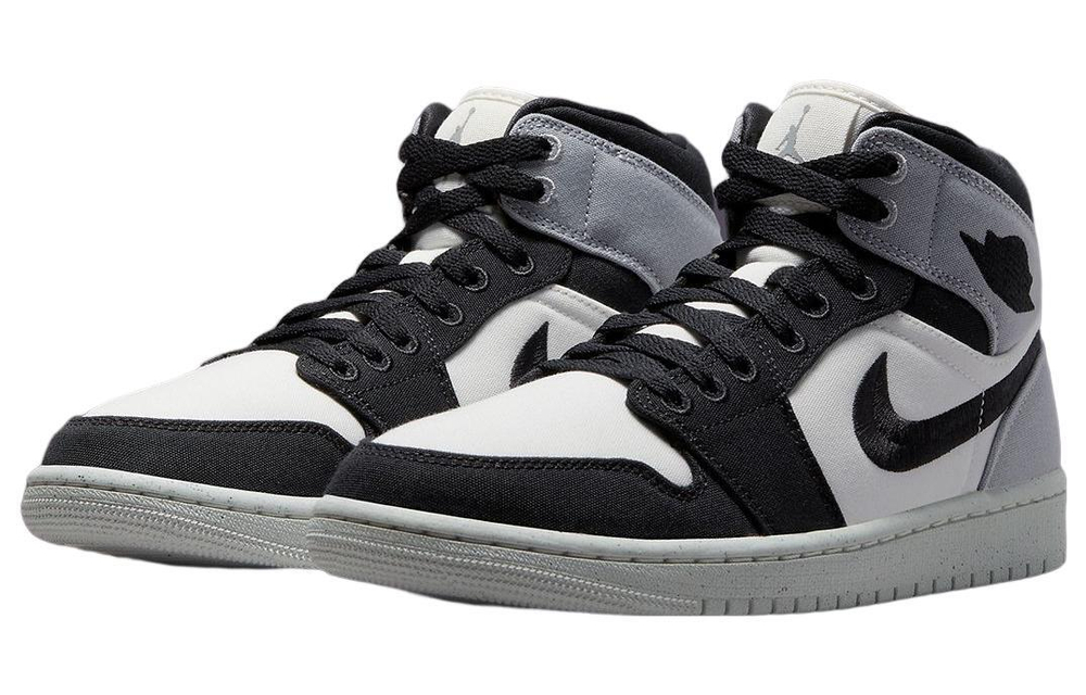 Кроссовки Jordan Air Jordan 1 Mid Se "Canvas" (Женская размерная сетка)