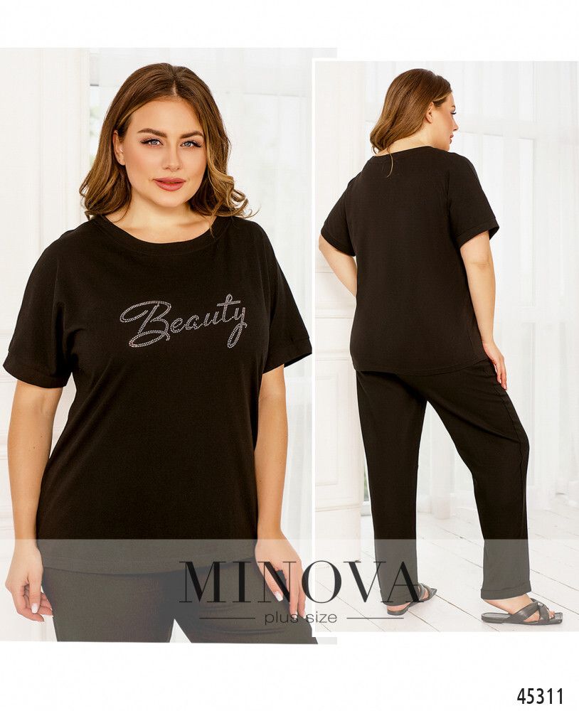 Футболка 2274-черный Minova Футболка 2274-черный Minova