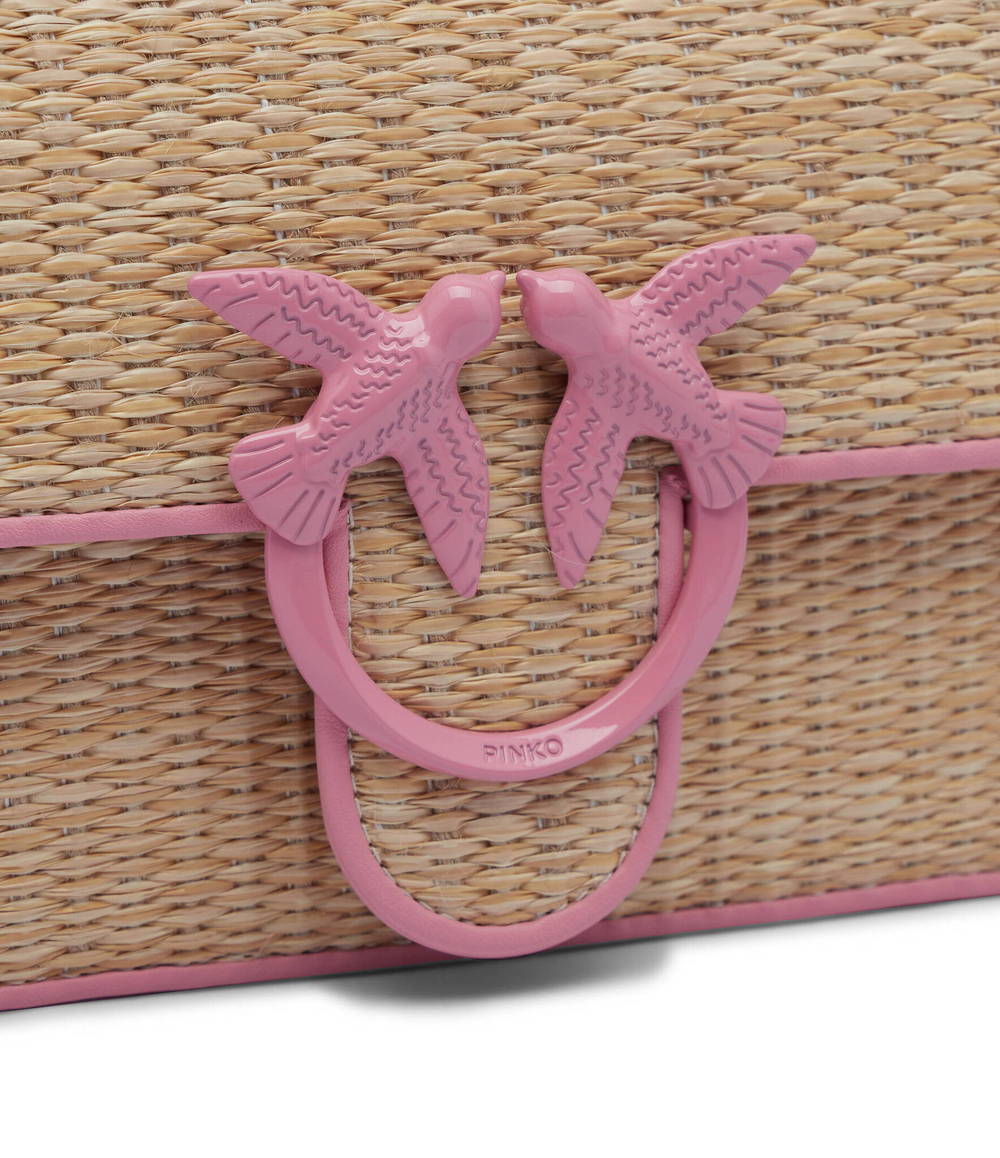 Сумка через плечо LOVE ONE MINI LIGHT Pinko - бежевый(103335 A1RQ)