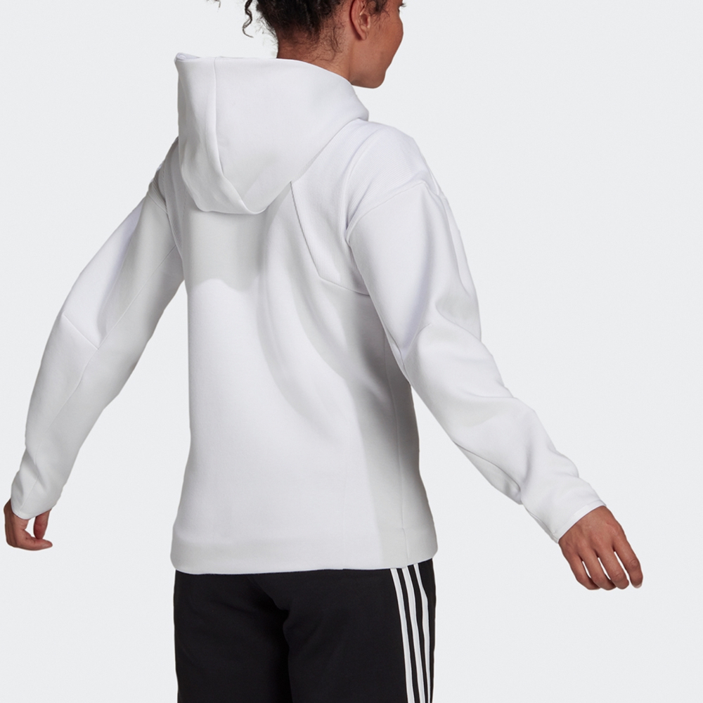 Худи на молнии Adidas Z.N.E., бел.
