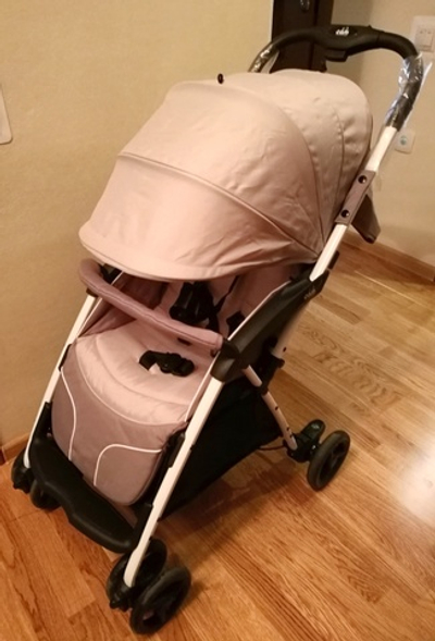 Детская коляска CAM Curvi (Розовый)