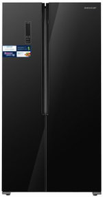 Холодильник SNOWCAP SBS NF 570 BG черный