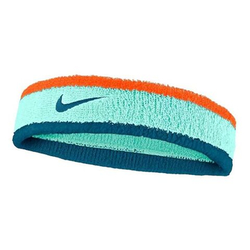 Повязка на голову теннисная Nike Swoosh - orange/mint/teal