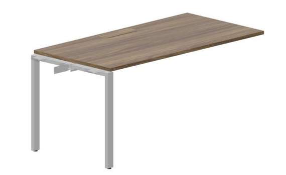 стол Strike 1580х780х750мм (меламиновый аутлет) - приставной элемент