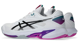Теннисные кроссовки Asics Solution Speed FF 4 Clay - white/digital sakura