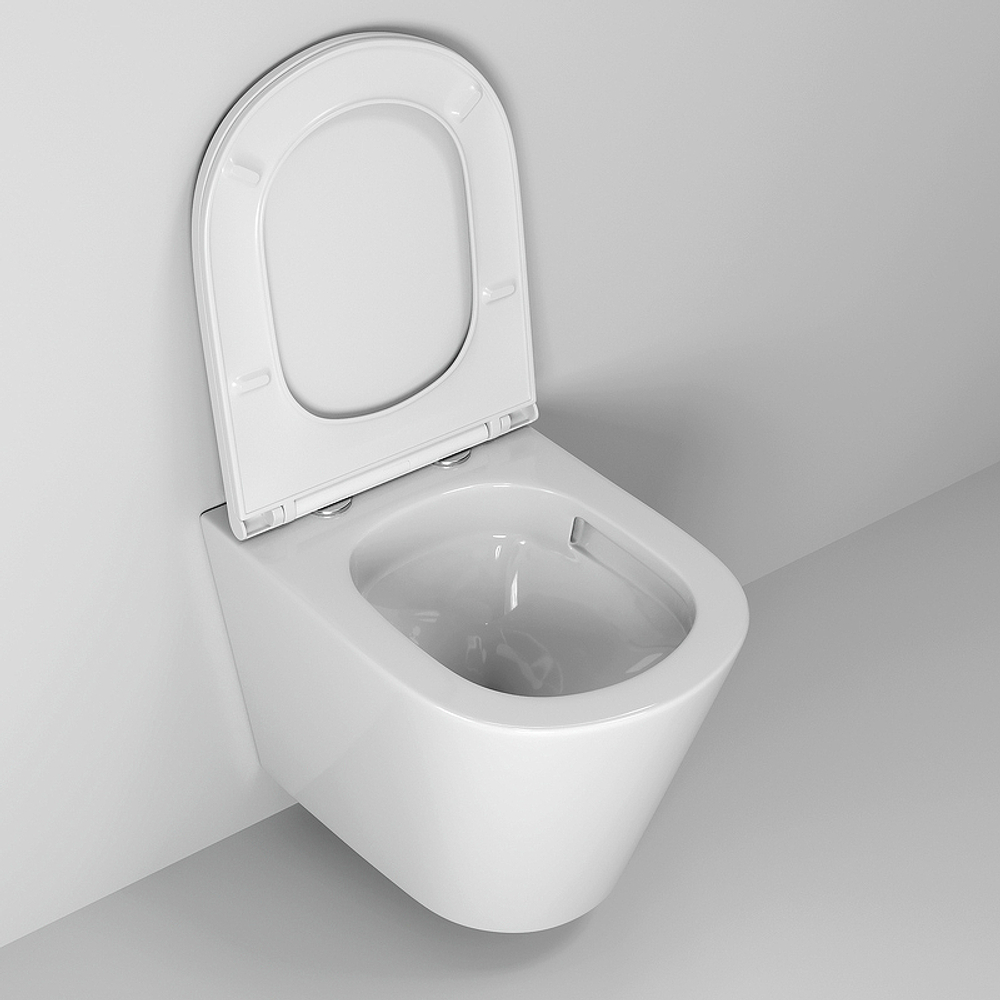 УНИТАЗ GR-4478S (510*355*350) ПОДВЕСНОЙ С  КРЫШКОЙ