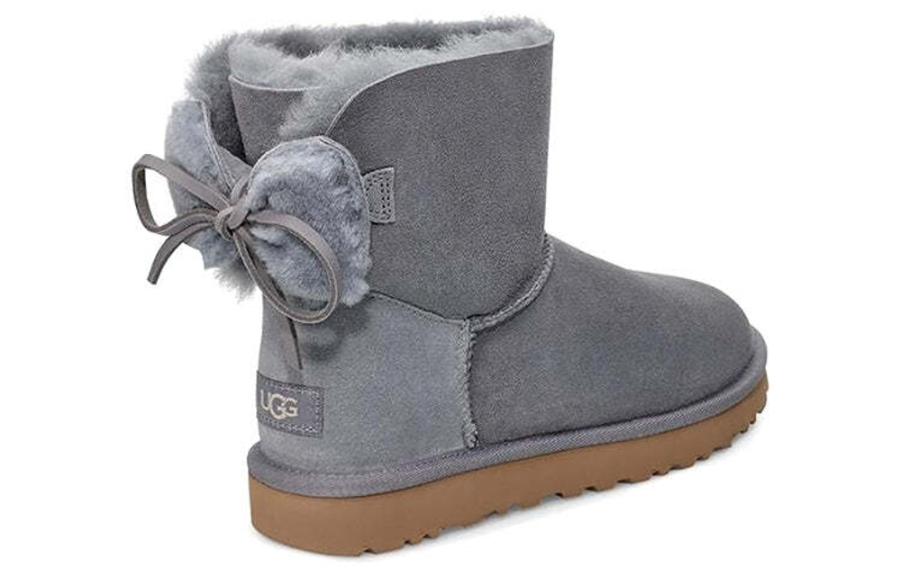 UGG Угги Classic Double Bow Mini, серый