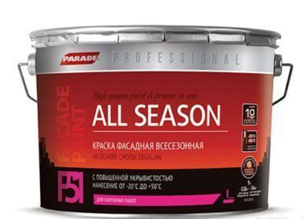 Краски фасадные